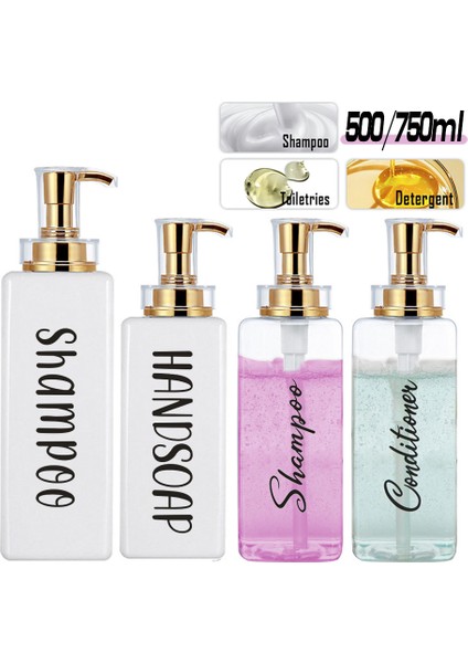 Net Stil Duş Sabunluk Şişe Banyo Şampuanı Kremi Vücut Yıkama Şişesi Ev Dekor Için Çıkarılabilir Su Geçirmez Etiketler ile (Yurt Dışından) fiyatları