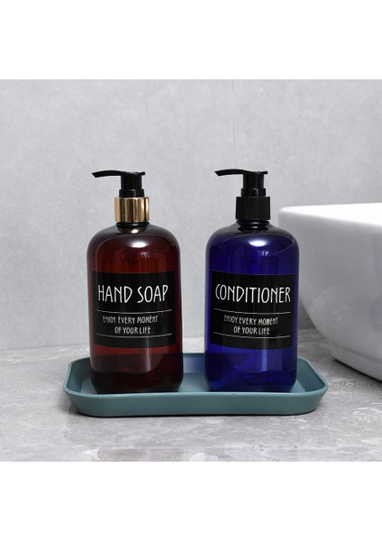 No.3 Tarzı Cam Plastik Şişeler Için Su Geçirmez Sabun Etiketleri Çıkarılabilir Dağıtıcı Etiket Çıkartmaları Losyon Şampuan Için Temizleme Şişesi Etiketi (Yurt Dışından) indirimleri