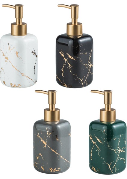 Yeşil Stil Mermer Desen Sabunluk Losyon Şişesi Duş Jeli Şampuan Şişesi Dekoratif 300 ml Lüks Pompa Banyo Ev Restoran Için (Yurt Dışından) indirimleri