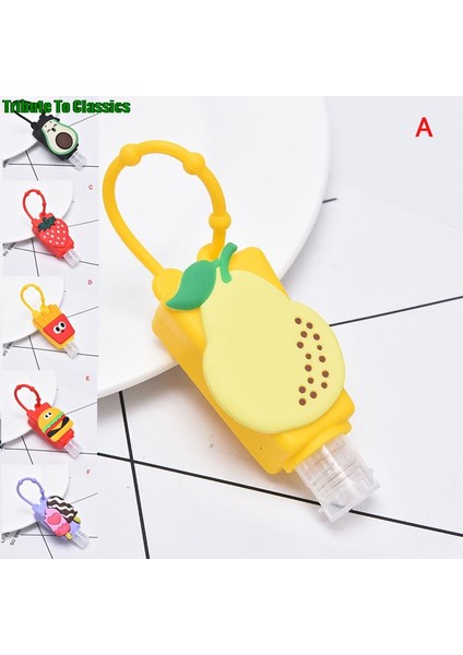 1e Tarzı 1x Sevimli Renkli Meyve Gıda Silikon Mini El Temizleyici Tutucu Seyahat Taşınabilir Jel Tutucu Asılabilir Sıvı Dağıtıcı Kapları (Yurt Dışından) indirimleri