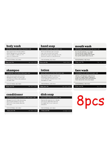 D Tarzı 500ML Banyo Dispenserleri Şampuan ve Saç Kremi Dispenser Şişeleri Doldurulabilir Losyon Pres Tipi Şişe Banyo Aksesuarları (Yurt Dışından)