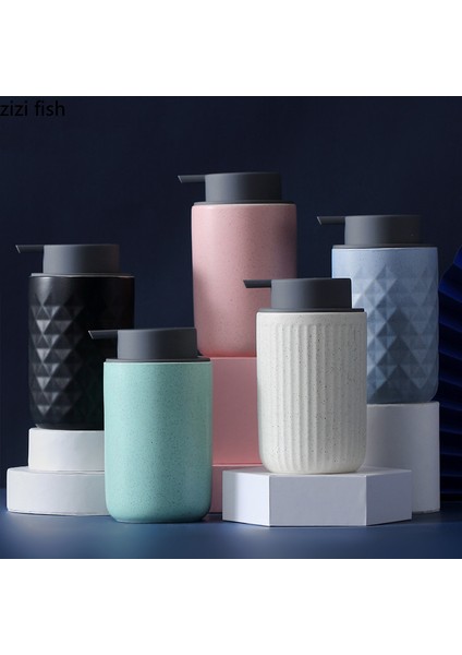 Turuncu Tarzı Seramik Losyon Şişesi Banyo Malzemeleri El Dezenfektanı Şişesi Losyon Kabı Banyo Aksesuarları Şişeleri Dağıtmak Için Basın (Yurt Dışından) fiyatları