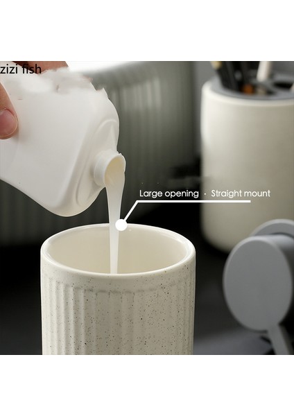 Turuncu Tarzı Seramik Losyon Şişesi Banyo Malzemeleri El Dezenfektanı Şişesi Losyon Kabı Banyo Aksesuarları Şişeleri Dağıtmak Için Basın (Yurt Dışından) fırsatları