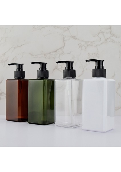 W1-300ML Tarzı Banyo Sabunluklar Doldurulabilir Losyon Şampuan Duş Jeli Şişe Mutfak Sıvı Sabunluk Pompa Şişesi ml (Yurt Dışından) fırsatları