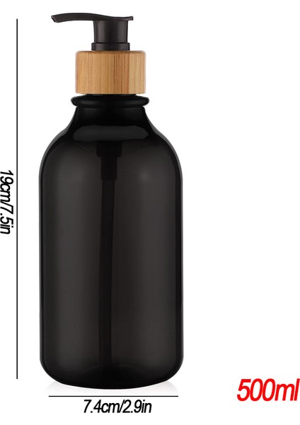 Şişe-D-Bk Tarzı ml Doldurulabilir Sabunluk Şişe Etiketleri ile Banyo Duş Losyonu Şampuan Pompası Şişe Mutfak El Sabunu Kabı (Yurt Dışından)