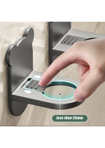 Gri Tarzı 2 Adet Evrensel Duş Jeli Şişe Rafı Ayarlanabilir Şampuan Şişe Tutucu El Sabunu Dağıtıcı Kanca Duvara Monte Ücretsiz Delme (Yurt Dışından) modelleri