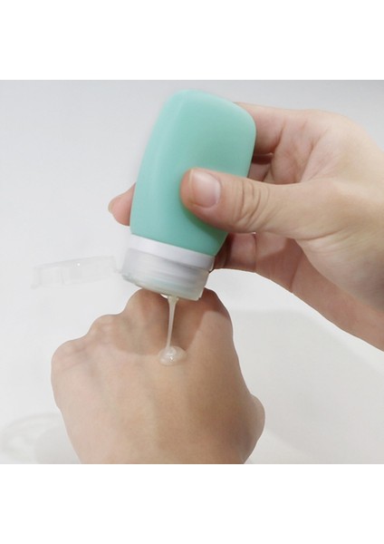 P Tarzı 30ML ml Taşınabilir Silikon Seyahat Şişe Sıvı Kabı Boş Doldurulabilir Ambalaj Losyon Noktaları Şampuan Kabı Gezisi (Yurt Dışından) fiyatları