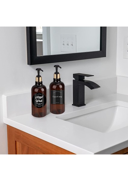 E Tarzı 500 ml Sabunluk Şişe Banyo Şampuanı Altın Pompa Şişe Mutfak Bulaşık Sabunu Depolama Büyük Kapasiteli Duş Jeli Boş Şişe (Yurt Dışından)
