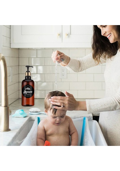 E Tarzı 500 ml Sabunluk Şişe Banyo Şampuanı Altın Pompa Şişe Mutfak Bulaşık Sabunu Depolama Büyük Kapasiteli Duş Jeli Boş Şişe (Yurt Dışından)