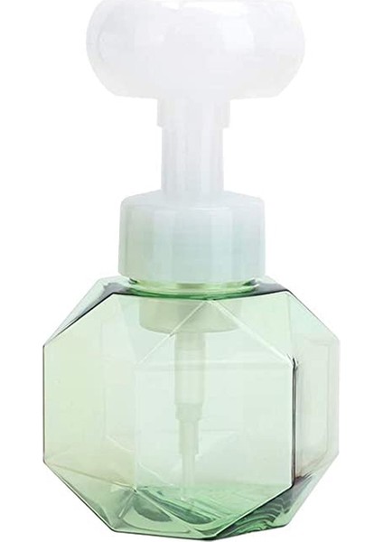Yeşil Tarzı Çiçek Şekli Köpük Köpük Pompası Sabunluk Şişeleri Pompa Boş Duş Jeli El Pompası Doldurulabilir Sabun Şişeleri 300 ml (Yurt Dışından)