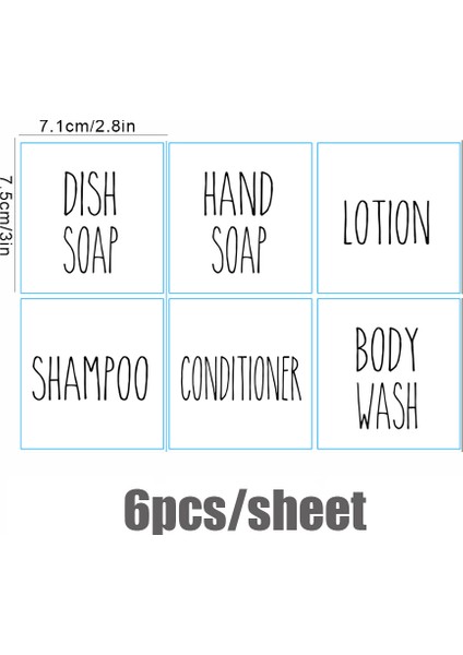 Etiket-B-2 Stili 300 ml Şampuan Sabunluk Şişe Kozmetik Losyon El Dezenfektanı Şampuan Kabı Vücut Yıkama Şişesi Mat Boş Dolum Şişesi (Yurt Dışından)