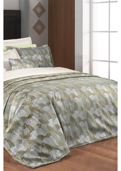 Ulrika Gri Çift Kişilik %100 Pamuk Nevresim Takımı ve Yatak Örtüsü Seti fiyatları