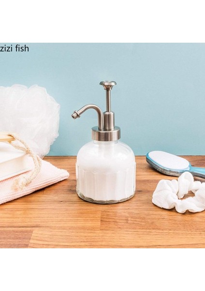 Menekşe Tarzı Plastik El Temizleyici Losyon Şişesi Basit Sabunluk Banyo Aksesuarları Ev Banyo Taşınabilir Şampuan Duş Jeli Şişesi (Yurt Dışından) modelleri