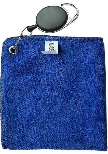 Bir Stil * 25 cm Siyah % 88% Pamuk Golf Havlusu Kulüp Havlusu Kare Havlu, Golfçü Için Çekmesi Kolay Halat Kancası Mikrofiber Çift Taraflı Kadife (Yurt Dışından)