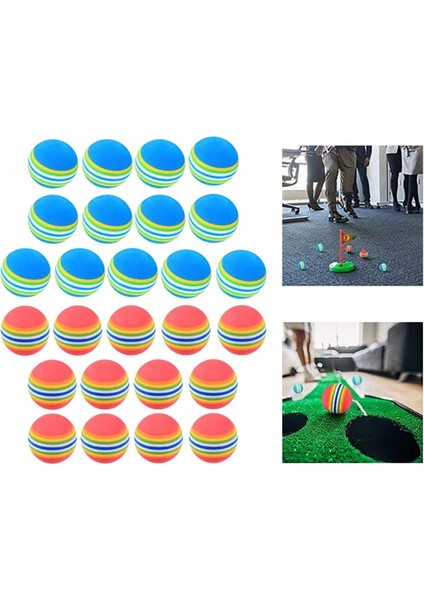 Golf Köpük Topu Eva Sünger Topları Evcil Hayvanlar Kediler Egzersiz Topları (Yurt Dışından)