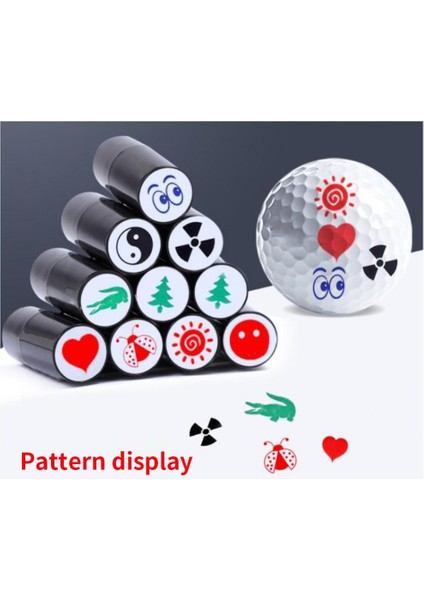 No.15 Tarzı Çeşitli Desen Golf Aksesuarları Su Geçirmez Mühür Plastik Spor Damga Taşınabilir Etiket Damgası Golf Gösterim Golf Mark Golf Damgası (Yurt Dışından) fırsatları