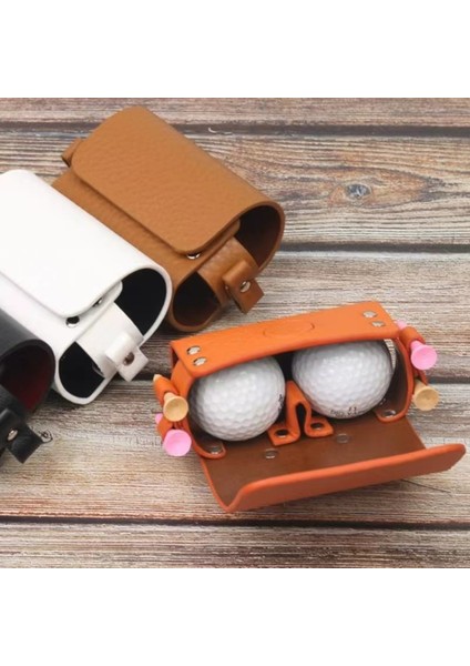 Kahverengi Tarzı Mini Golf Topu Çantası Cep Golf Organizatör Çanta Golf Bel Depolama Paketi Açık Spor Eğitimi Golf Oyuncuları Için Küçük (Yurt Dışından) fiyatları