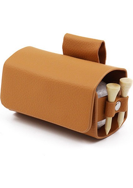 Kahverengi Tarzı Mini Golf Topu Çantası Cep Golf Organizatör Çanta Golf Bel Depolama Paketi Açık Spor Eğitimi Golf Oyuncuları Için Küçük (Yurt Dışından) modelleri