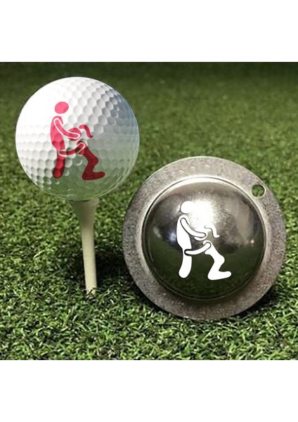 D Tarzı 1 Adet Set Golf Mark Eğlenceli Kalıp Çizim Modeli Eğlenceli Golf Çizim Topu Kalıp Golf Hizalama Mark Sinyal Hattı Çizici (Yurt Dışından) fırsatları