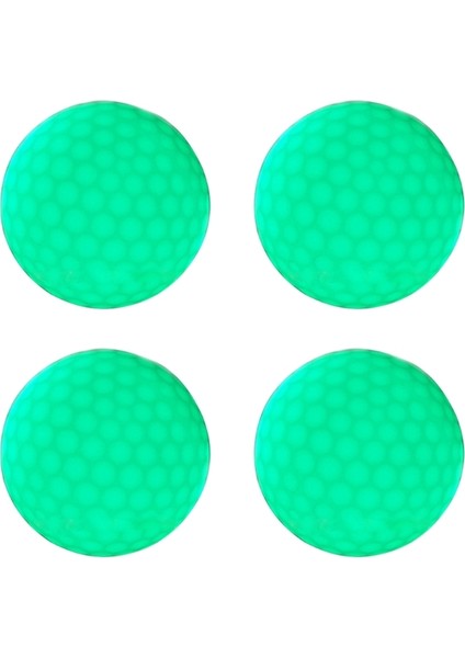 Yeşil Stil Karanlıkta Parlayan 4 Adet Golf Topları Gece Sporu Için LED Işık Up Golf Topları (Yurt Dışından)