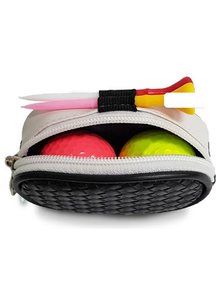 Siyah Stil 2021 Golf Topu Kılıfı Topu Çanta Düzenleyici Vaka Fermuar Golf Aksesuarları Erkekler Kadınlar Için Profesyonel Pro Golf Depolama Aksesuarları (Yurt Dışından) fırsatları