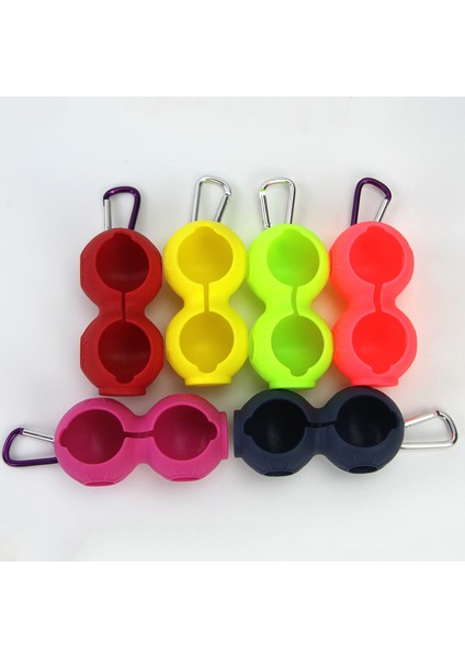 Mavi Stil 1 Adet Golf Topu Koruyucu Kapak Yumuşak Silikon Bel Tutucu Çift Düşmeye Dayanıklı Anahtarlık Golf Aksesuarları 2 Top (Yurt Dışından) indirimleri