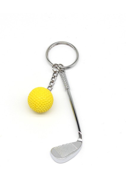 Turuncu Tarzı Spor Severler Için Hafif Golf Topu Kolye Anahtarlık Moda Bölünmüş Anahtarlık (Yurt Dışından) fırsatları