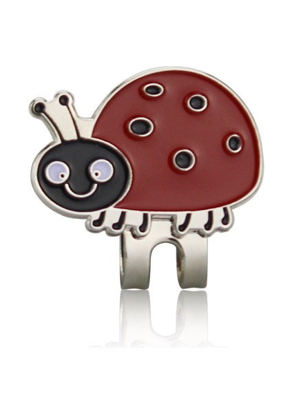 Ey Stil Yeni Golf Topu Işareti + Golf Şapka Iğnesi Manyetik Alaşım Işaretleyici Golf Aksesuarları Kartal Kaplan Bir Atıcı Flog Şarap Bardağı Şanslı Yonca (Yurt Dışından)