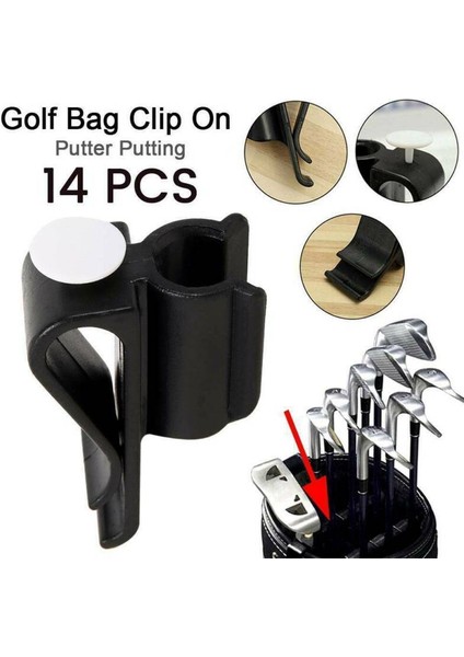 Golf Atıcı Klip Kelepçe Tutucu Standı Organizatör Kelepçe Golf Çanta Klipsi Yardımcıları Aracı Aksesuar Golf Eğitimi Için (Yurt Dışından) modelleri