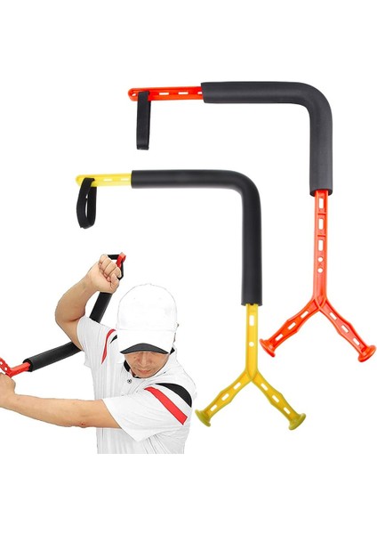Sarı Stil Hız Uygulamasını Geliştirin Acemi Duruş Düzeltici Golf Salıncak Eğitim Yardımı Bilek Kontrol Cihazı Hareket Eğitmeni Rotasyon Eğitimi (Yurt Dışından) fiyatları