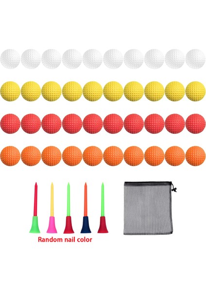 Kırmızı Stil 40 Paket Pu Esneklik Köpük Golf Uygulama Topları Gerçekçi Hissi ve Kapalı Veya Açık Alanlar Için Sınırlı Uçuş Eğitim Topları (Yurt Dışından) fiyatları