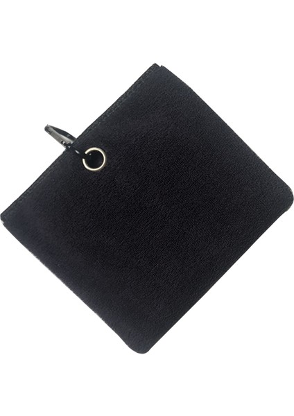 Siyah Stil Klipsli Golf Çantaları Için Golf Havlusu Mikrofiber Golf Havlusu Üçe Katlanmış Golf Havlusu Mavi Beyaz Siyah ve Gri Erkekler Kadınlar Için Hediye (Yurt Dışından)