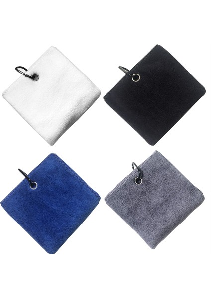 Siyah Stil Klipsli Golf Çantaları Için Golf Havlusu Mikrofiber Golf Havlusu Üçe Katlanmış Golf Havlusu Mavi Beyaz Siyah ve Gri Erkekler Kadınlar Için Hediye (Yurt Dışından) fiyatları