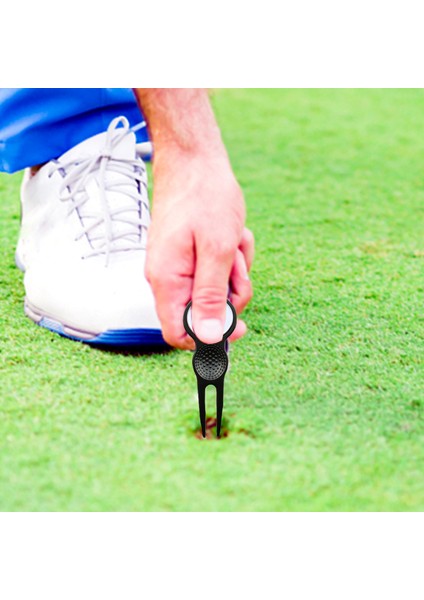 Erkek Tarzı Golf Topu Işaretleyici Divot Metal Bilyalı Çatal Arkadaş Aile Komşuları Hediye Için Kompakt ve Hafif Tasarım Xr-Sıcak (Yurt Dışından) fırsatları