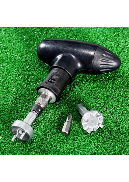 Gog Golf Başak Cırcır Kolu Anahtarı Aracı Uçları Golf Sökücü Ripper Çelik Cırcır Ayakkabı Cleats Pratik Kulübü Yeni 1 Takım (Yurt Dışından)