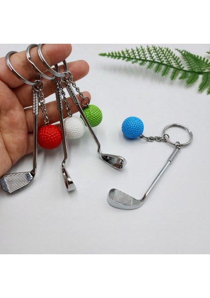 Mavi Stil Golf Anahtarlık Kolye Anma Anahtarlık Kolye Anahtarlık Çanta Araba Anahtarlık Kolye Anahtarlık Hediyeler Yaratıcı Anahtarlıklar (Yurt Dışından) modelleri