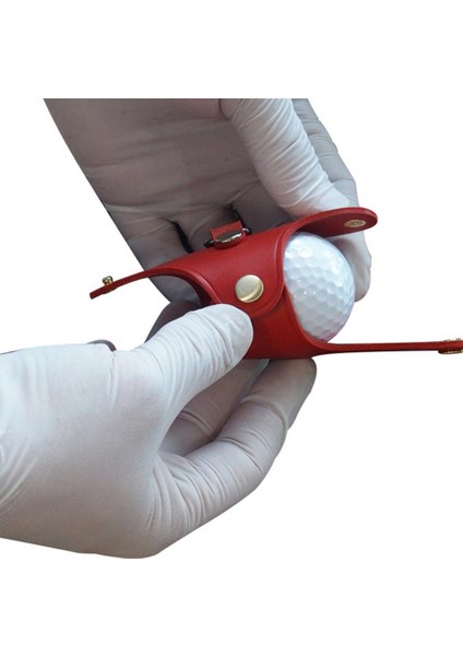 Kırmızı Stil Taşınabilir Küçük Golf Topu Çantası Ilk Katman Deri Mini Bel Paketi Çok Fonksiyonlu Spor Taşınabilir Depolama Kılıfı Golf Aksesuarları (Yurt Dışından) modelleri