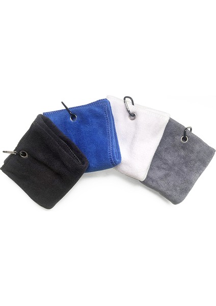 Mavi Stil Mikrofiber Golf Havlusu cm Golf Havlusu Cırt Cırtlı Kullanışlı Golf Temizleme Havlusu Siyah Gri Mavi Beyaz Yeni (Yurt Dışından) fırsatları