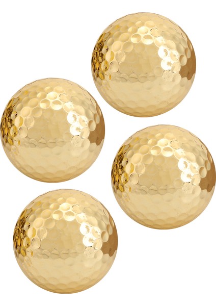 4 Adet Çift Katmanlı Top Taşınabilir Yüksek Li Çift Katmanlı Altın Kaplama Top Aksesuarı (Yurt Dışından) fiyatları