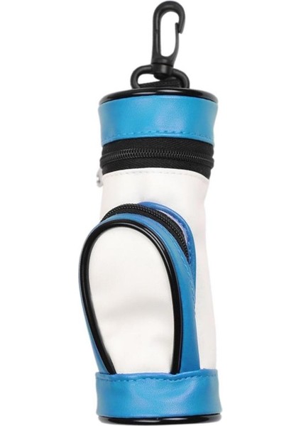 Mavi Stil Golf Topu Çantası Golf Çantası Toz Geçirmez Kapak Askılı Golf Çantası Golf Topu Taşıma Çantası Hafif Kancalı Golf Tutucu Kılıfı (Yurt Dışından)