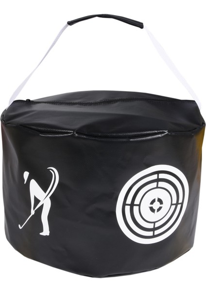 Siyah Stil Golf Darbe Gücü Smash Çanta Vuruş Salıncak Eğitimi Başlangıç Alıştırma Yardımcıları (Yurt Dışından)