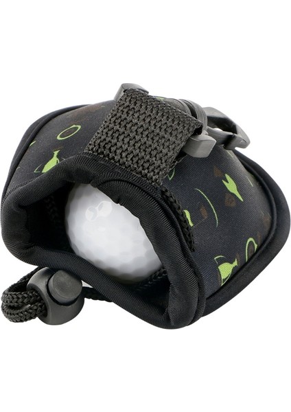 Beyaz Stil Taşınabilir Golf Topu Taşıma Çantası Kılıfı Golf Topu Tutucu Anahtarlık Kemer Klipsi 2 Golf Topu Tutabilir, Sevimli Baskı Golf Aksesuarları (Yurt Dışından) indirimleri