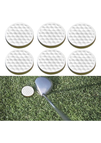 6 Adet Golf Uygulama Topları Golf Eğitim Topları Kapalı Açık Salıncak Uygulama Yard Golfçü Hediye Erkek Kadın (Yurt Dışından) modelleri