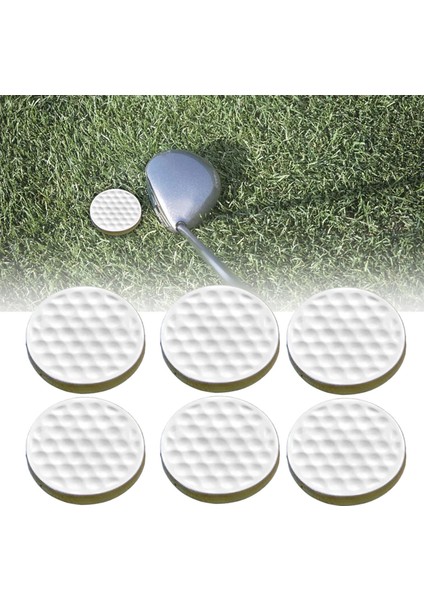 6 Adet Golf Uygulama Topları Golf Eğitim Topları Kapalı Açık Salıncak Uygulama Yard Golfçü Hediye Erkek Kadın (Yurt Dışından) fırsatları