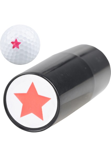 No.3 Tarzı Golf Topu Stamper Damga Marker Çeşitli Desenler Çabuk Kuruyan Dayanıklı Uzun Ömürlü Golf Aksesuarları (Yurt Dışından)