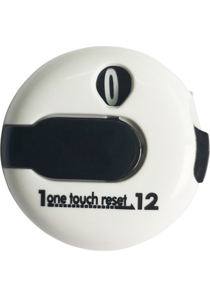 Beyaz Stil Yeni Profesyonel Mini Golf Puanı Inme Sayacı Kompakt Golcü Doğru Golf Puanı Tutma Cihazı Golfçü Hediye Golf Vuruşu (Yurt Dışından)