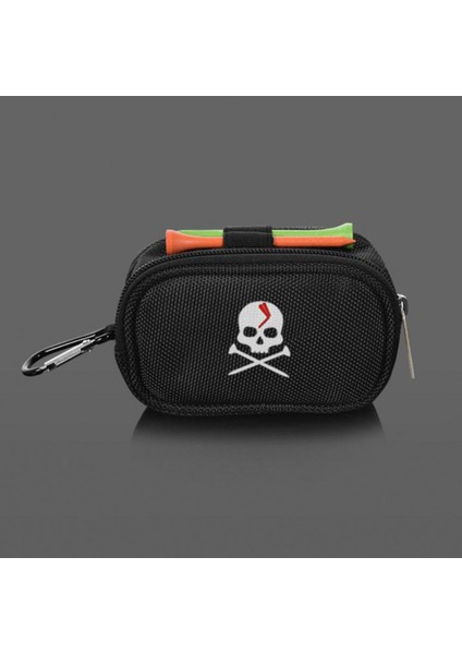 Siyah Stil Golf Kolu Polyester Yüksek Li Golf Çantası Golf Uygulama Çantası Büyük Kapasiteli Golf Saklama Çantası Manyetik Toka Spor Cep (Yurt Dışından)