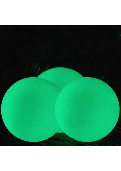 Gece Golf Topu Golf Topu Kauçuk Malzeme Güçlü Darbe Direnci Eğitimi Beyaz Dupont Sarin Büyük Esneklik (Yurt Dışından)