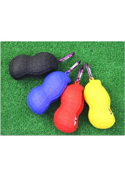 Mavi Stil Golf Topu Çift Kapaklı Silikon Golf Topları Bel Çantası Taşınabilir Karabina Kanca ile Spor Aksesuarları Açık Golf Eğitimi (Yurt Dışından) fırsatları