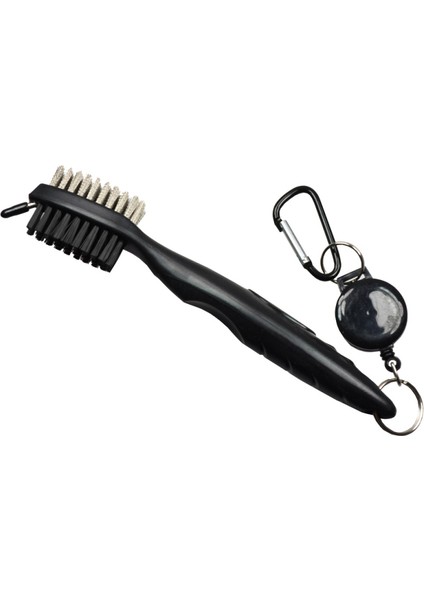 Yeşil Tarzı 1 Adet Golf Kulübü Fırça Geri Çekilebilir Çift Taraflı Naylon Kıllar Alüminyum Karabina Oluk Temizleyici Oluk Temizleme Aracı Kiti (Yurt Dışından) modelleri